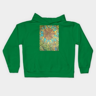 Hand made art Kids Hoodie